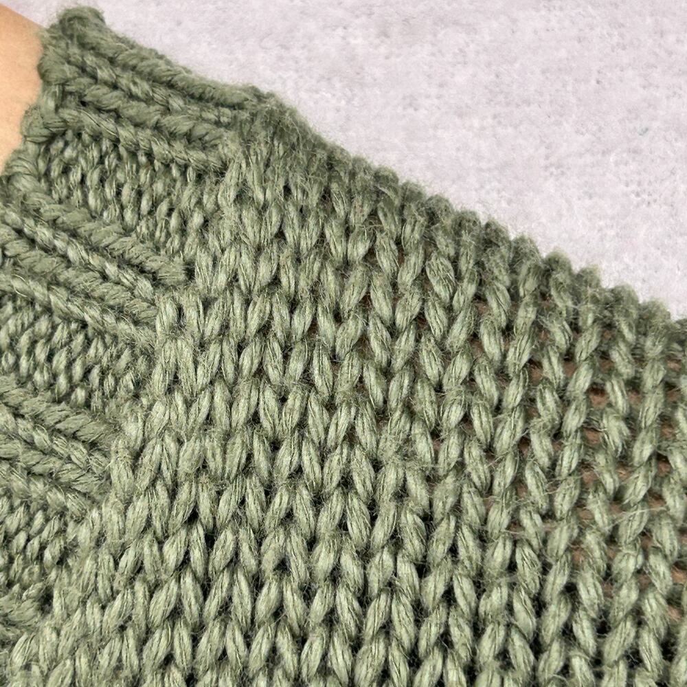 POLO RALPH LAUREN Sweater Mens L Iconic Crew Neck Jumper Pullover Green NEW - Picture 6 of 9